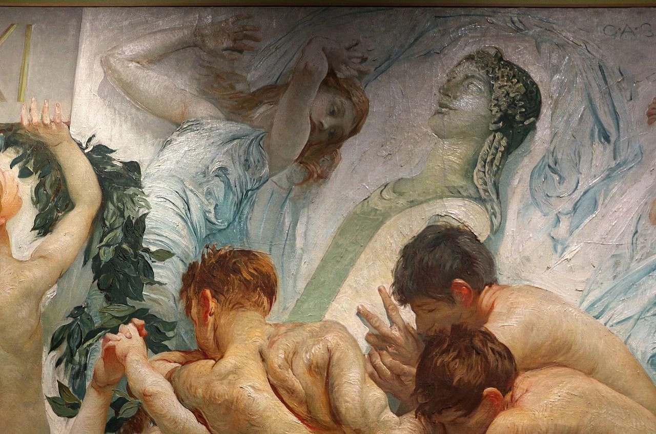 Sagra - Gallerie di Piazza Scala, Milano, dettaglio 1